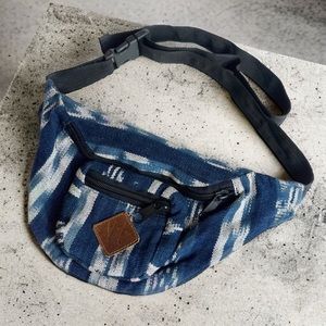 Vintage Guatemalart Boho Cotton Hip Fanny Pack Bag
